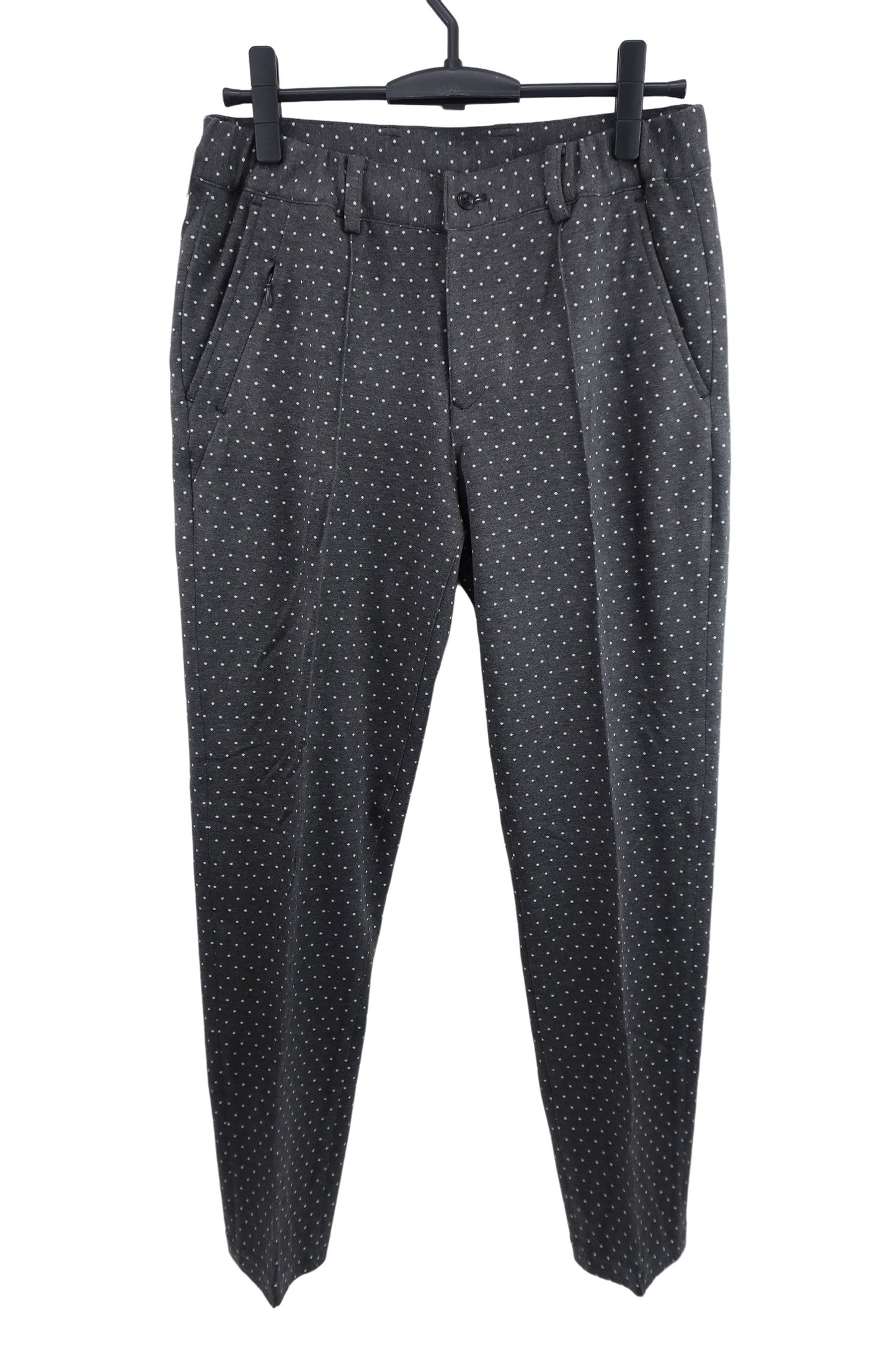 BEAMS GOLF(ビームスゴルフ) パンツ グレー白ドット柄 レディース 44 A-1