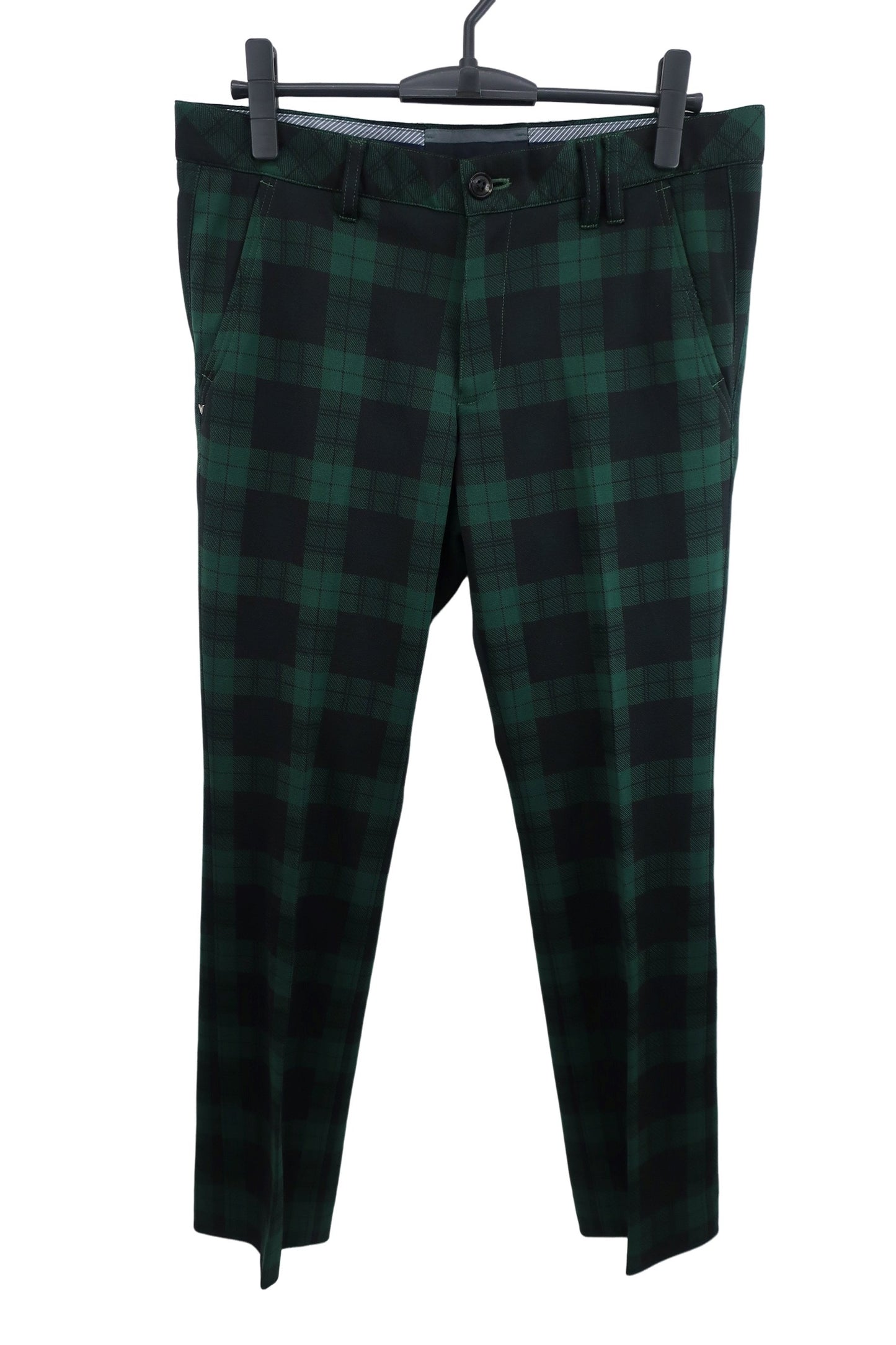 Callaway(キャロウェイ) パンツ 緑チェック メンズ M 241-5220711 A-1