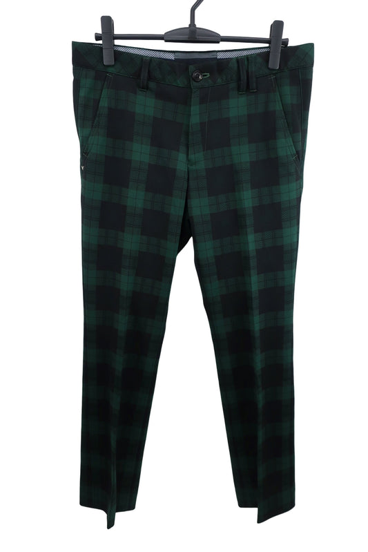 Callaway(キャロウェイ) パンツ 緑チェック メンズ M 241-5220711 A-1