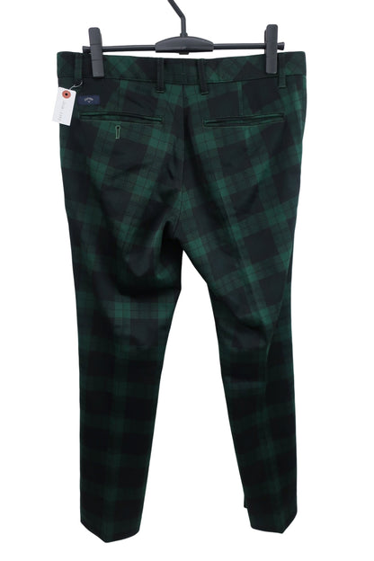 Callaway(キャロウェイ) パンツ 緑チェック メンズ M 241-5220711 A-4