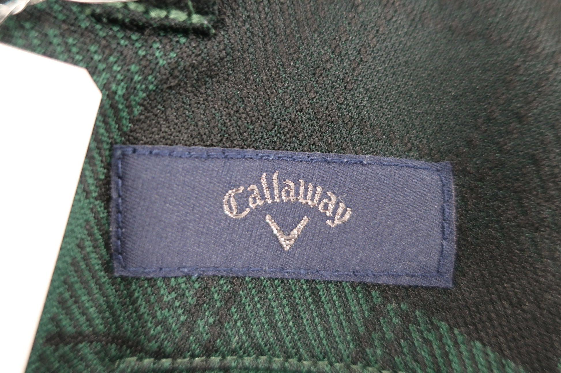 Callaway(キャロウェイ) パンツ 緑チェック メンズ M 241-5220711 A-5