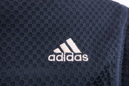 adidas(アディダス) ポロシャツ 黒 レディース S A-3