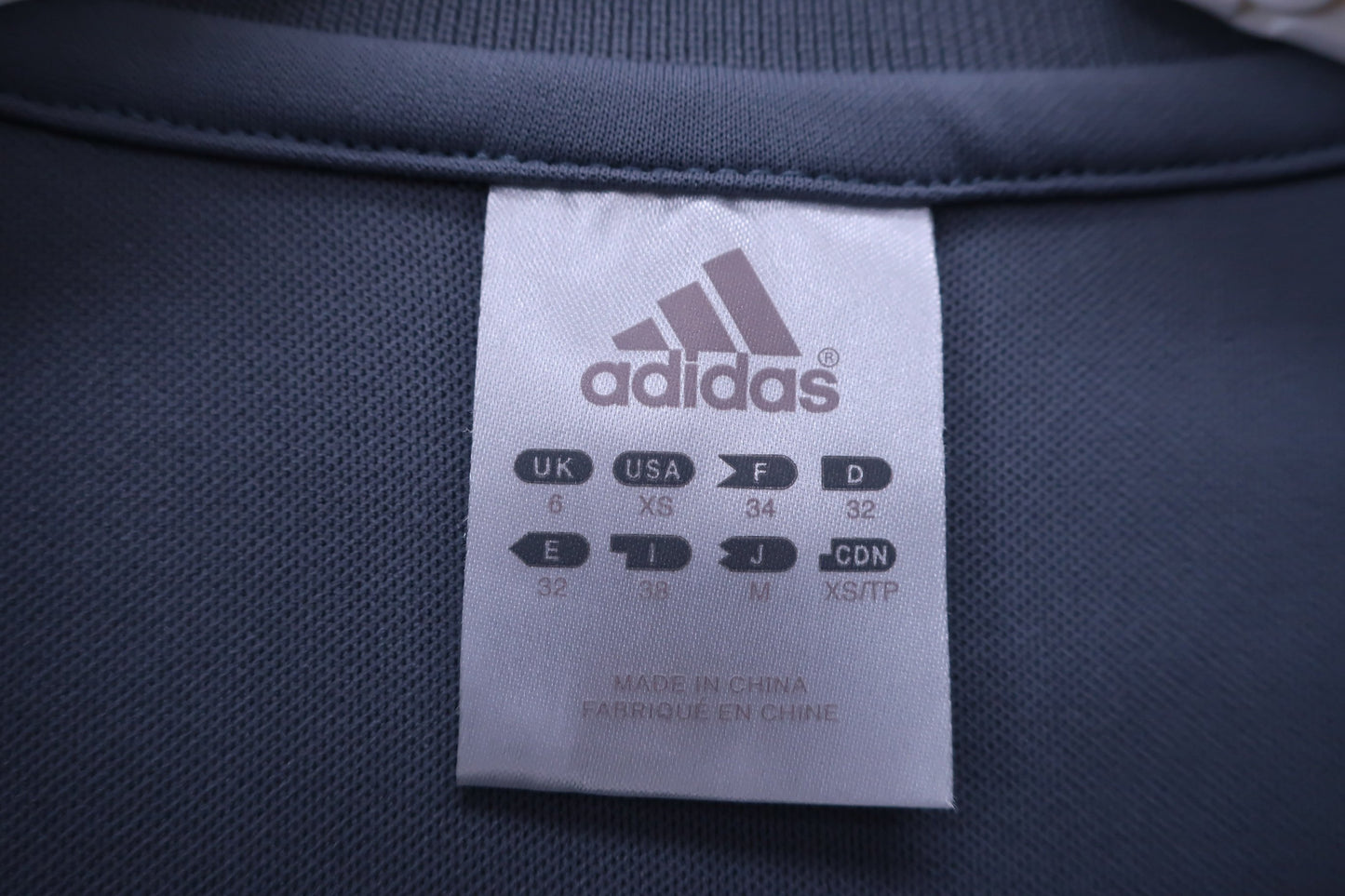 adidas(アディダス) ポロシャツ グレー黒 レディース M A-3