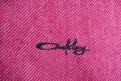 OAKLEY(オークリー) 長袖ポロシャツ ピンク レディース S A-2