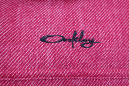 OAKLEY(オークリー) 長袖ポロシャツ ピンク レディース S A-5
