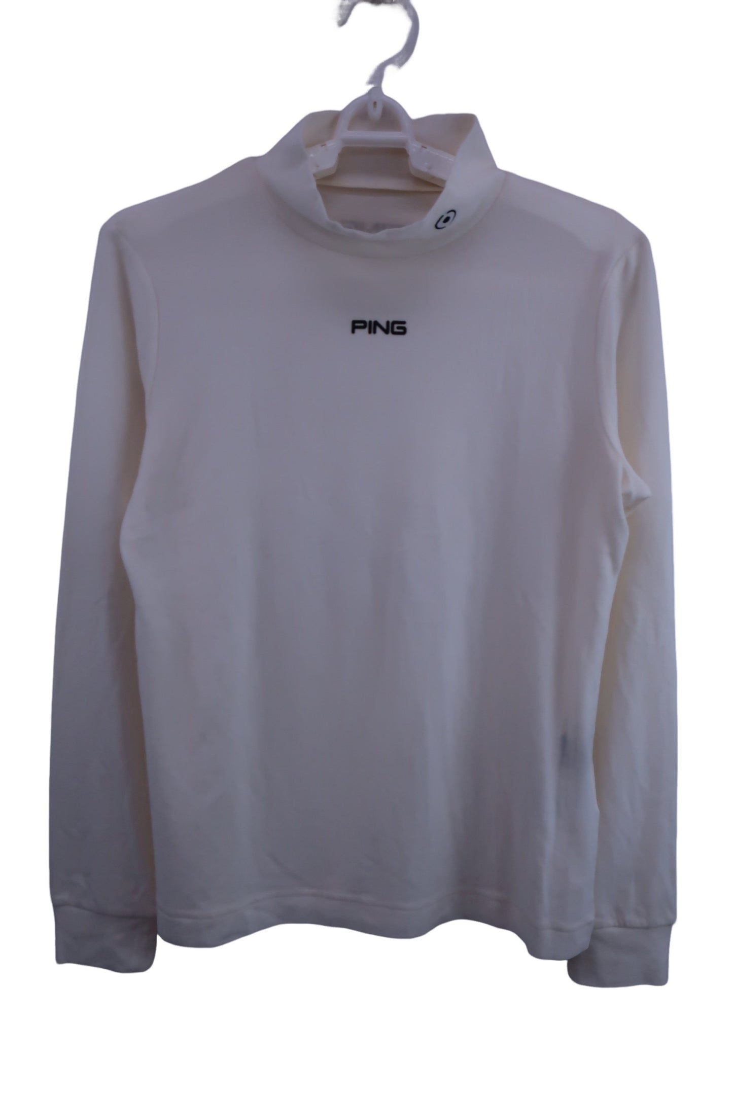 PING(ピン) ハイネックシャツ 白 レディース S 622-1169002 A-1