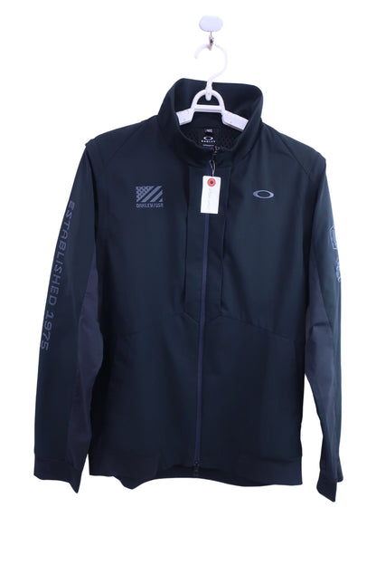 OAKLEY(オークリー) フルジップジャケット 黒 メンズ M A-1