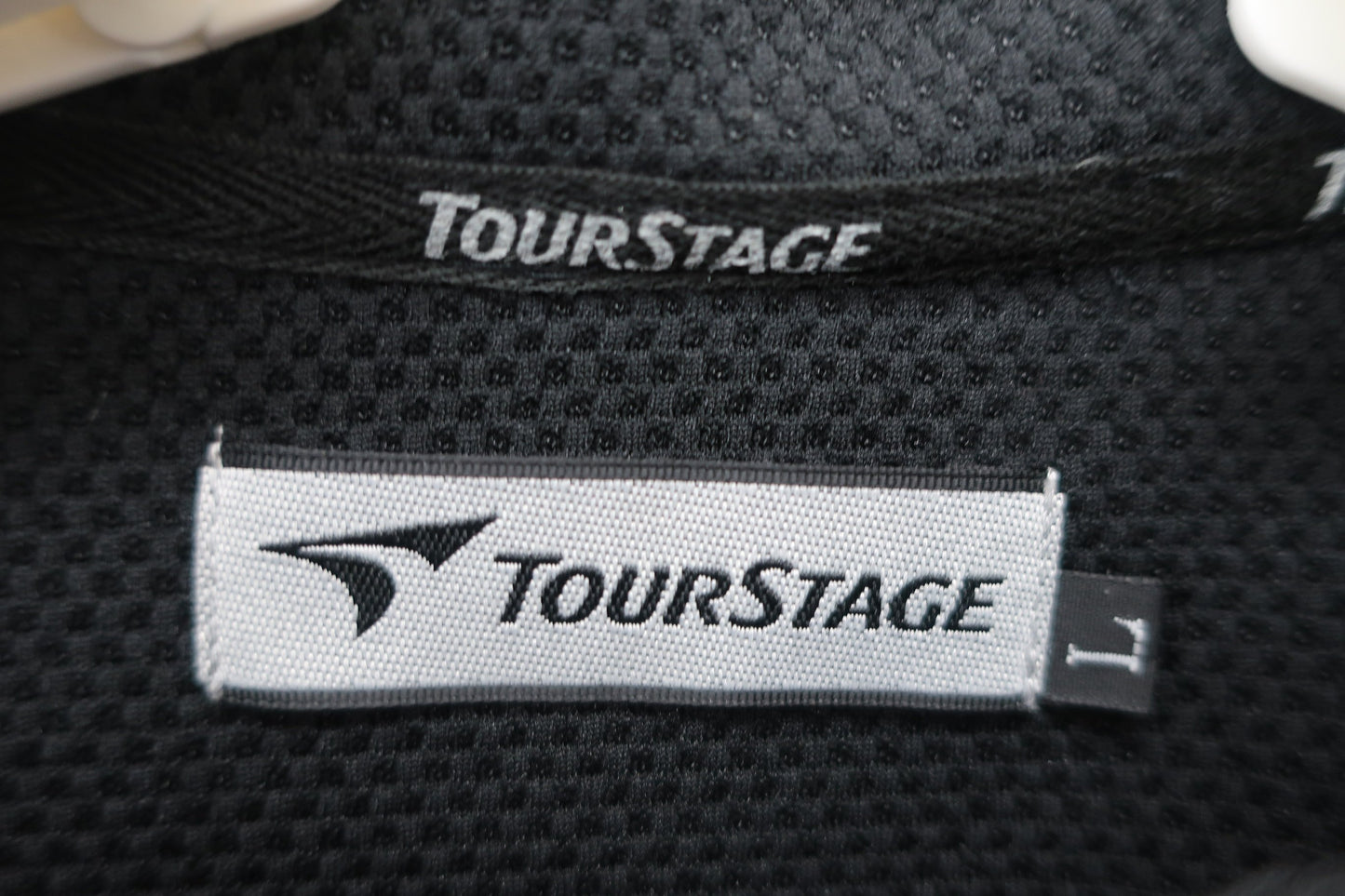 TOURSTAGE(ツアーステージ) 長袖ハーフジップシャツ 黒 メンズ L A-5