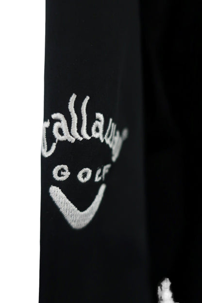 Callaway(キャロウェイ) ハーフジップスニード 黒 メンズ L B-5