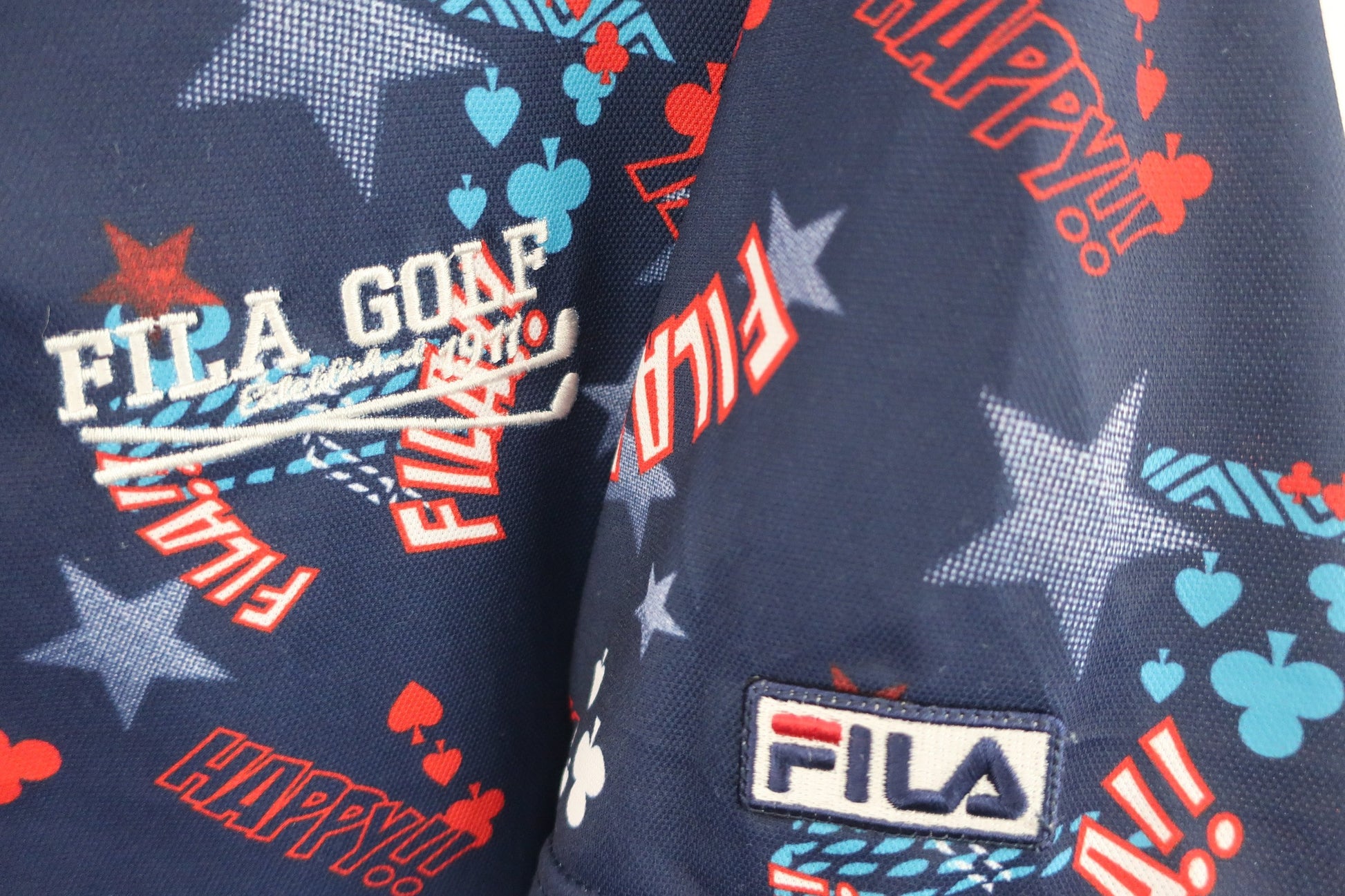 FILA GOLF(フィラゴルフ) ポロシャツ ネイビー メンズ L A-2