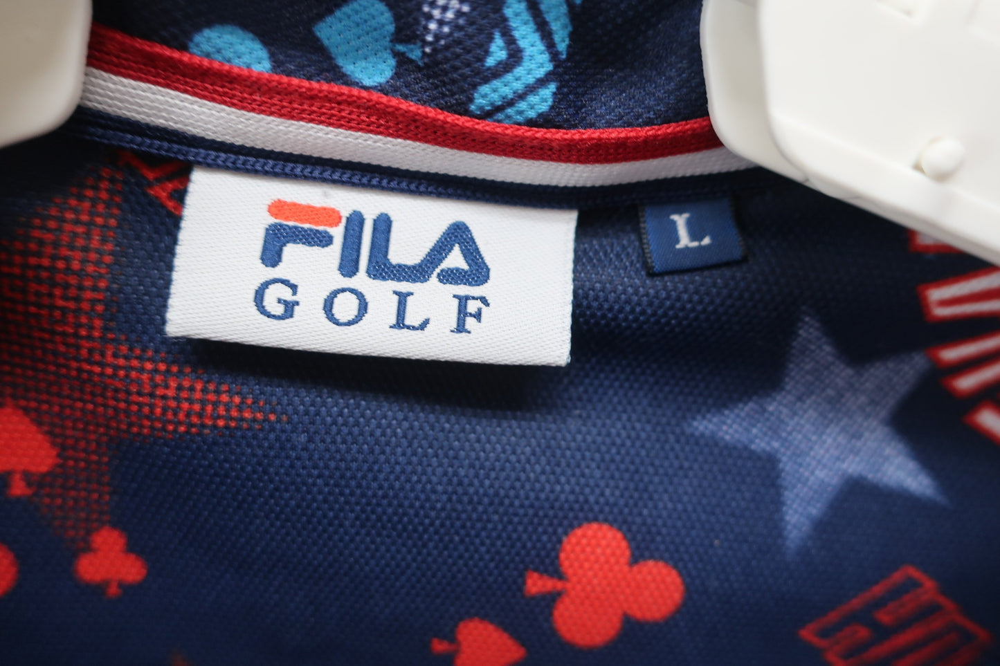 FILA GOLF(フィラゴルフ) ポロシャツ ネイビー メンズ L A-6