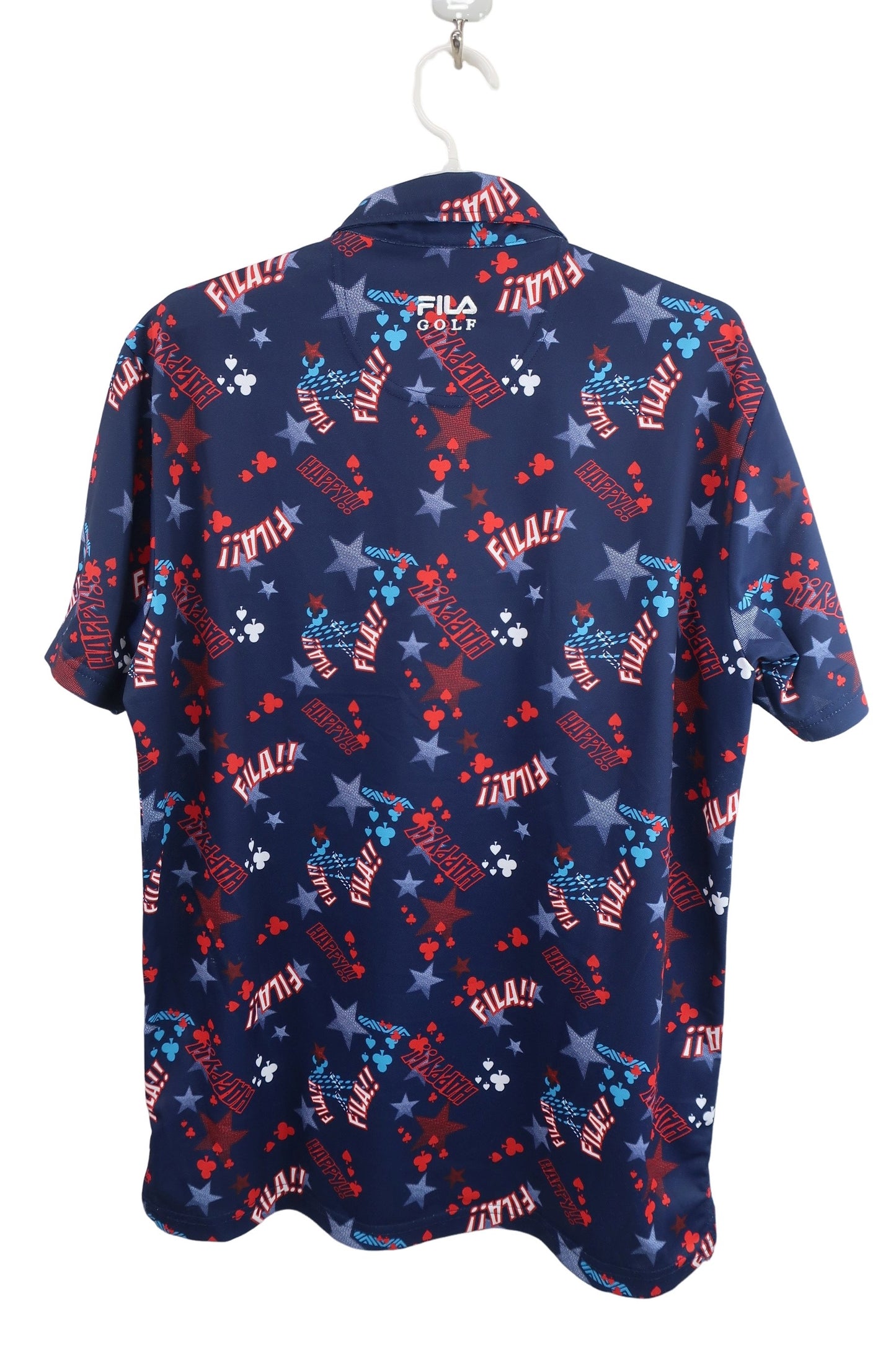 FILA GOLF(フィラゴルフ) ポロシャツ ネイビー メンズ L A-7
