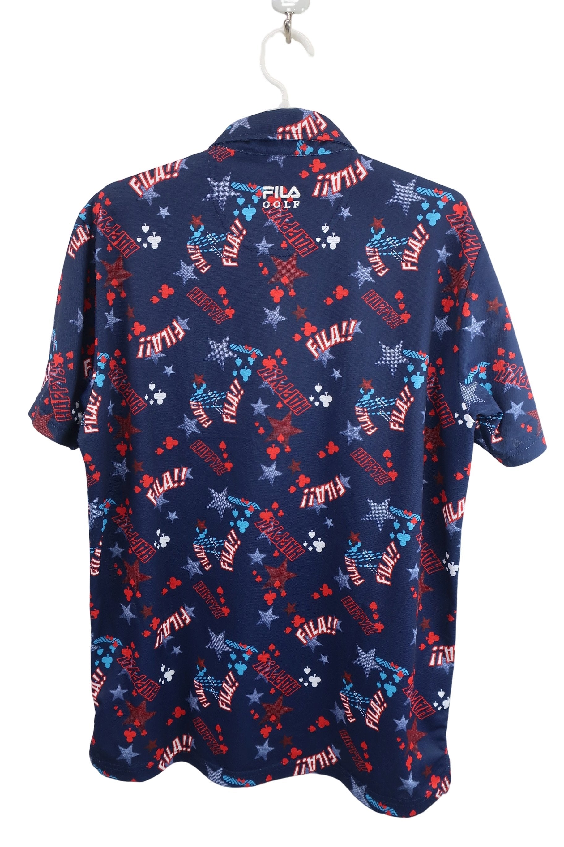 FILA GOLF(フィラゴルフ) ポロシャツ ネイビー メンズ L A-7