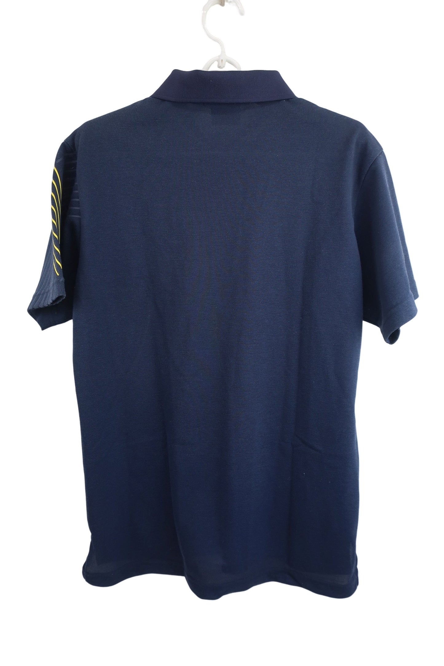 le coq sportif(ルコックスポルティフ) ポロシャツ ネイビー黄色 メンズ L A-5
