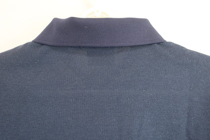 le coq sportif(ルコックスポルティフ) ポロシャツ ネイビー黄色 メンズ L A-6