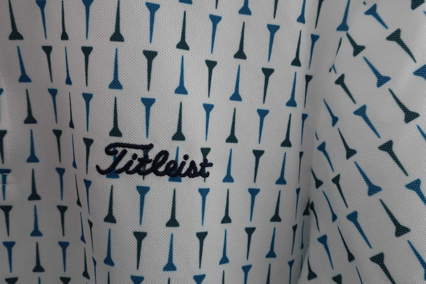 Titleist(タイトリスト) ポロシャツ 白緑系 メンズ L A-2