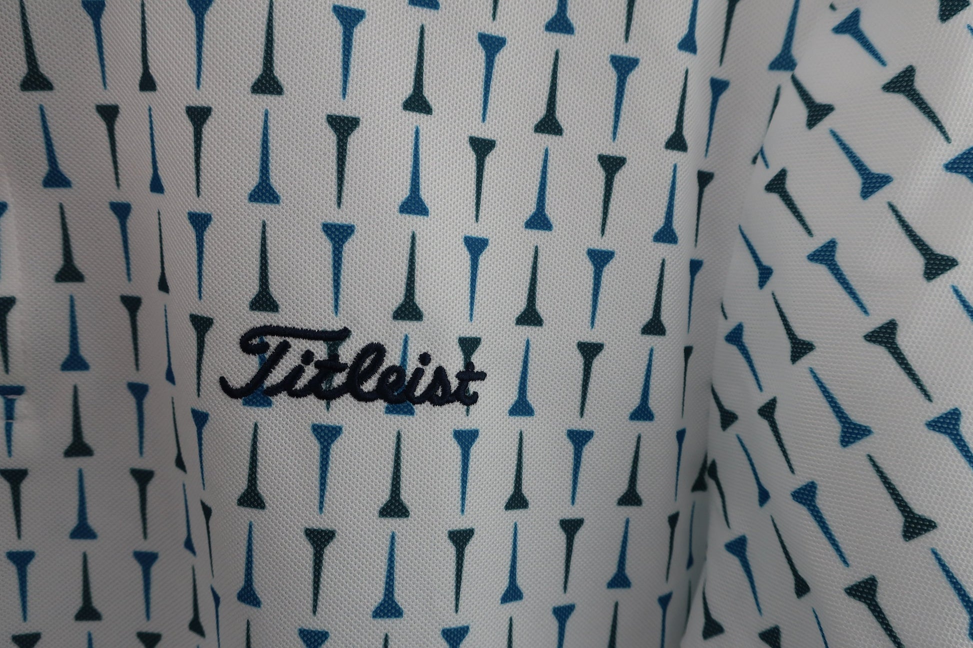 Titleist(タイトリスト) ポロシャツ 白緑系 メンズ L A-2