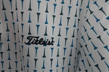 Titleist(タイトリスト) ポロシャツ 白緑系 メンズ L A-2
