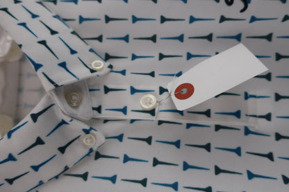 Titleist(タイトリスト) ポロシャツ 白緑系 メンズ L A-3