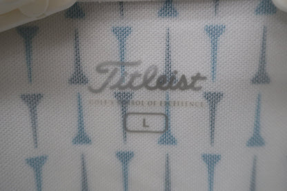 Titleist(タイトリスト) ポロシャツ 白緑系 メンズ L A-4