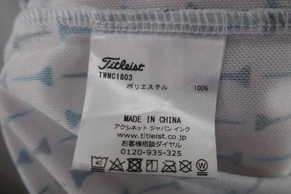 Titleist(タイトリスト) ポロシャツ 白緑系 メンズ L A-7