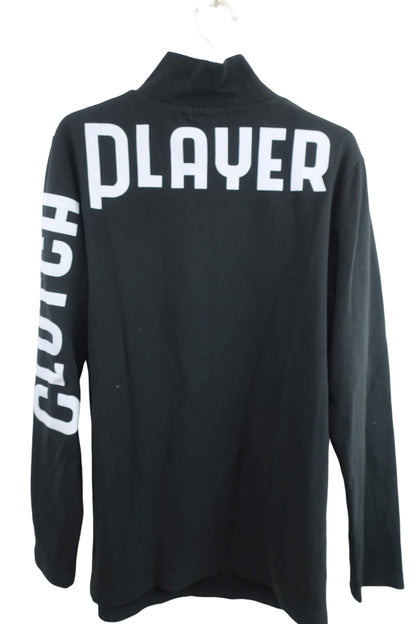 CLUTCH PLAYER ハイネックシャツ 黒 メンズ XL A-5