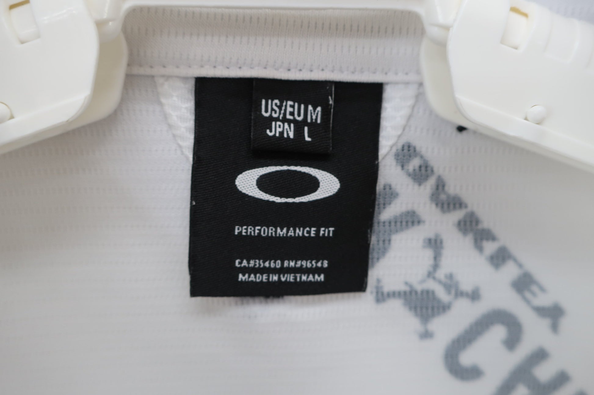 OAKLEY(オークリー) ポロシャツ 白黒 メンズ L A-4