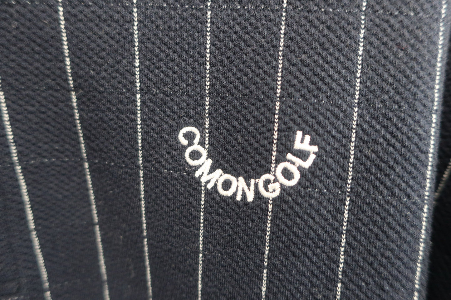 COMON GOLF(コモンゴルフ) 長袖ポロシャツ ネイビー メンズ L A-2