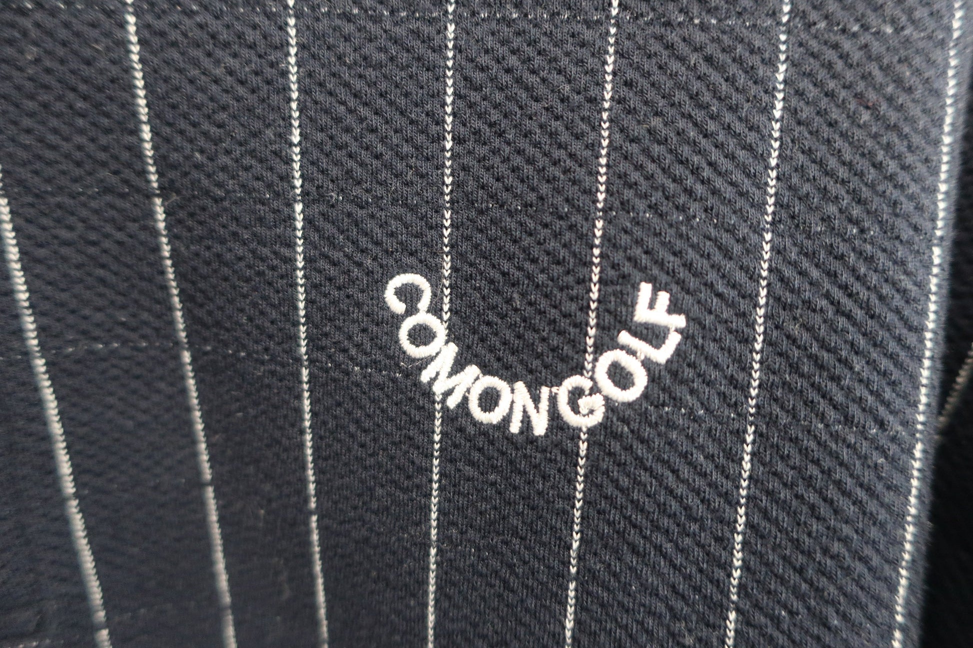 COMON GOLF(コモンゴルフ) 長袖ポロシャツ ネイビー メンズ L A-2