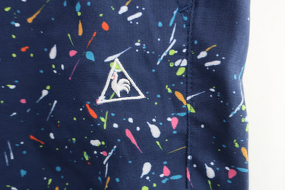 le coq sportif(ルコックスポルティフ) ハーフパンツ ネイビー総柄 メンズ 88 A-2