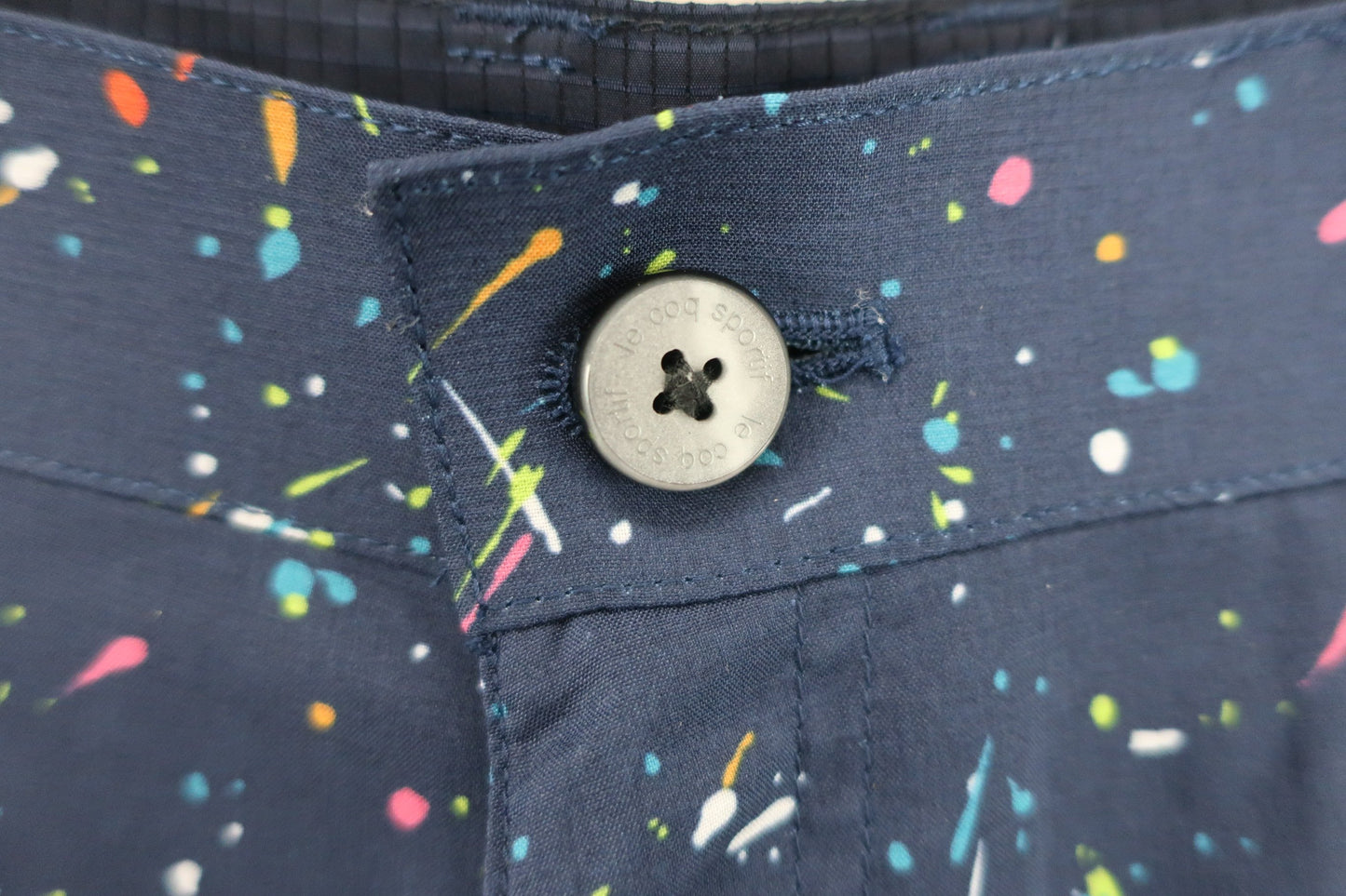 le coq sportif(ルコックスポルティフ) ハーフパンツ ネイビー総柄 メンズ 88 A-3