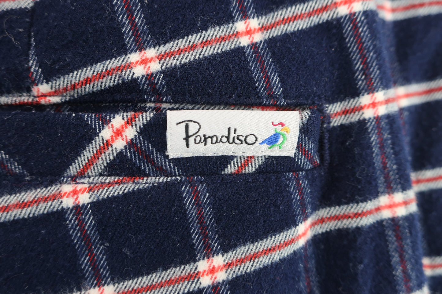 Paradiso(パラディーゾ) パンツ ネイビーチェック メンズ 88 A-7