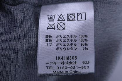 FILA GOLF(フィラゴルフ) ナイロンパンツ グレー総柄 メンズ LL N-8