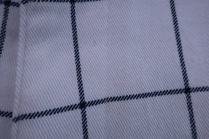 COMON GOLF(コモンゴルフ) ハーフパンツ 白ネイビーチェック メンズ XL B-3