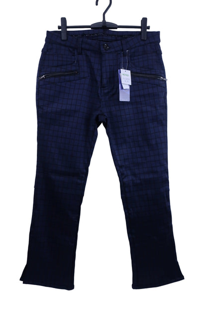 COMON GOLF(コモンゴルフ) パンツ 青紫チェック メンズ XL N-1