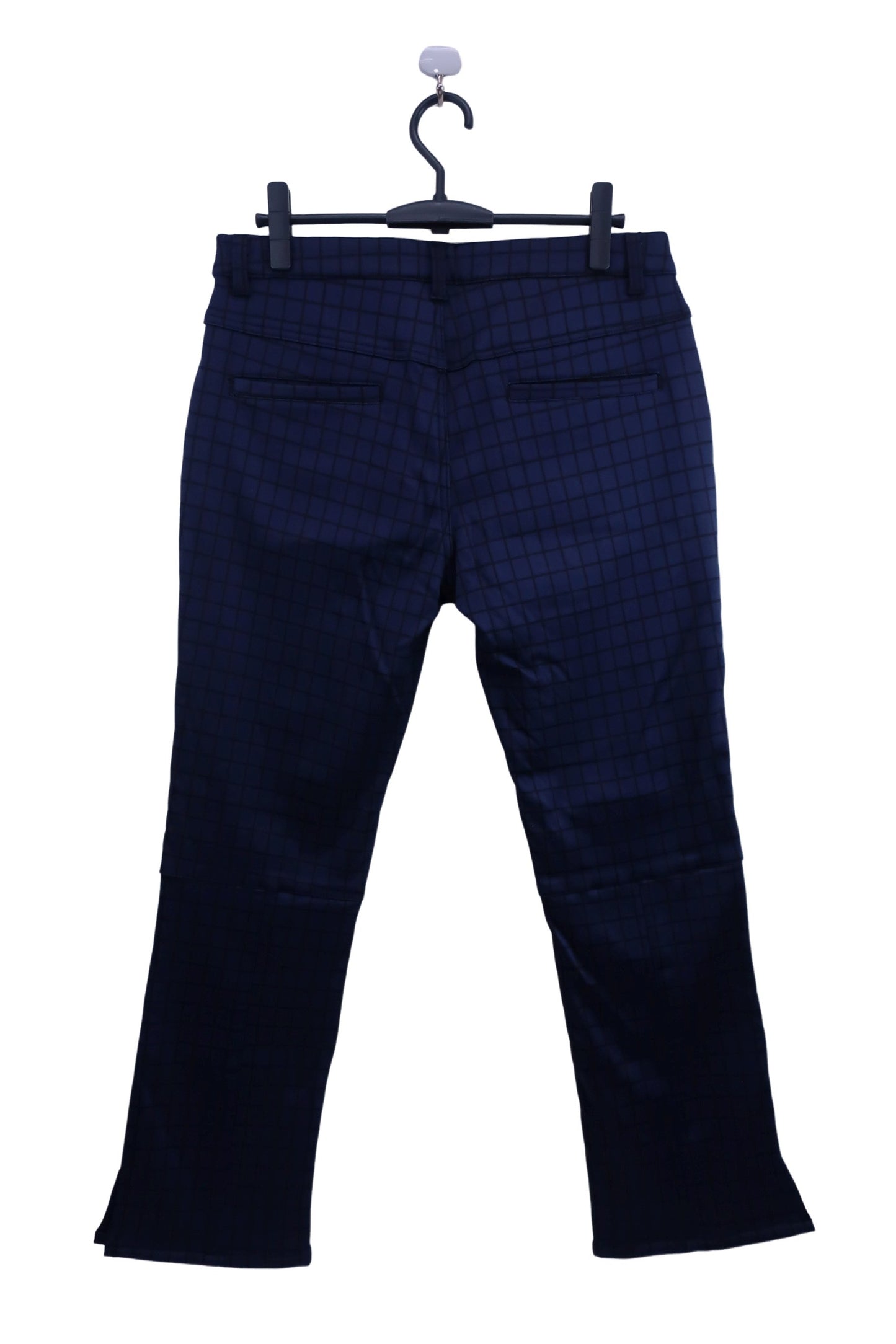 COMON GOLF(コモンゴルフ) パンツ 青紫チェック メンズ XL N-4
