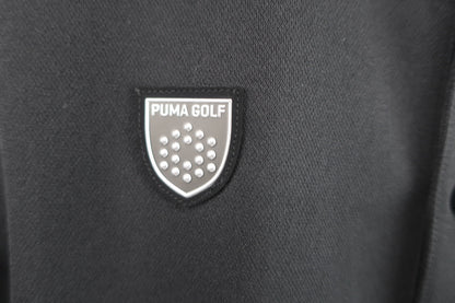 PUMA GOLF(プーマゴルフ) ポロシャツ 黒 メンズ L A-3