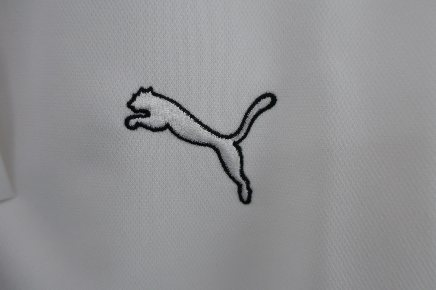 PUMA GOLF(プーマゴルフ) ポロシャツ 白黒 メンズ XL A-2