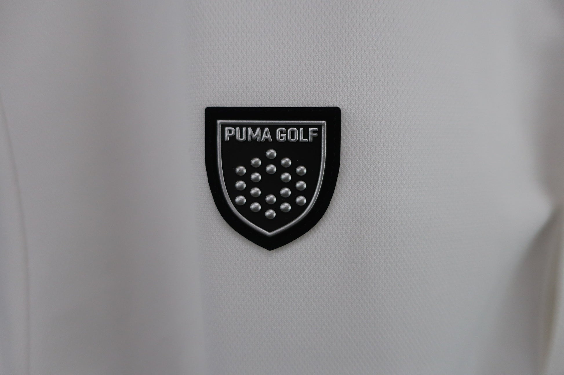 PUMA GOLF(プーマゴルフ) ポロシャツ 白黒 メンズ XL A-3