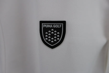 PUMA GOLF(プーマゴルフ) ポロシャツ 白黒 メンズ XL A-3