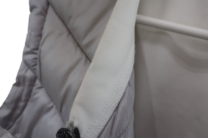 MIZUNO(ミズノ) ダウンベスト シルバー白 メンズ XL A-3