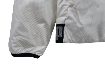 PUMA GOLF(プーマゴルフ) ナイロンブルゾン 白 メンズ L A-3
