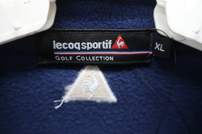 le coq sportif(ルコックスポルティフ) ハーフジップフリースジャケット ネイビー メンズ XL N-5