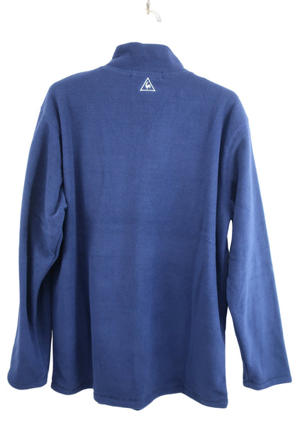 le coq sportif(ルコックスポルティフ) ハーフジップフリースジャケット ネイビー メンズ XL N-6