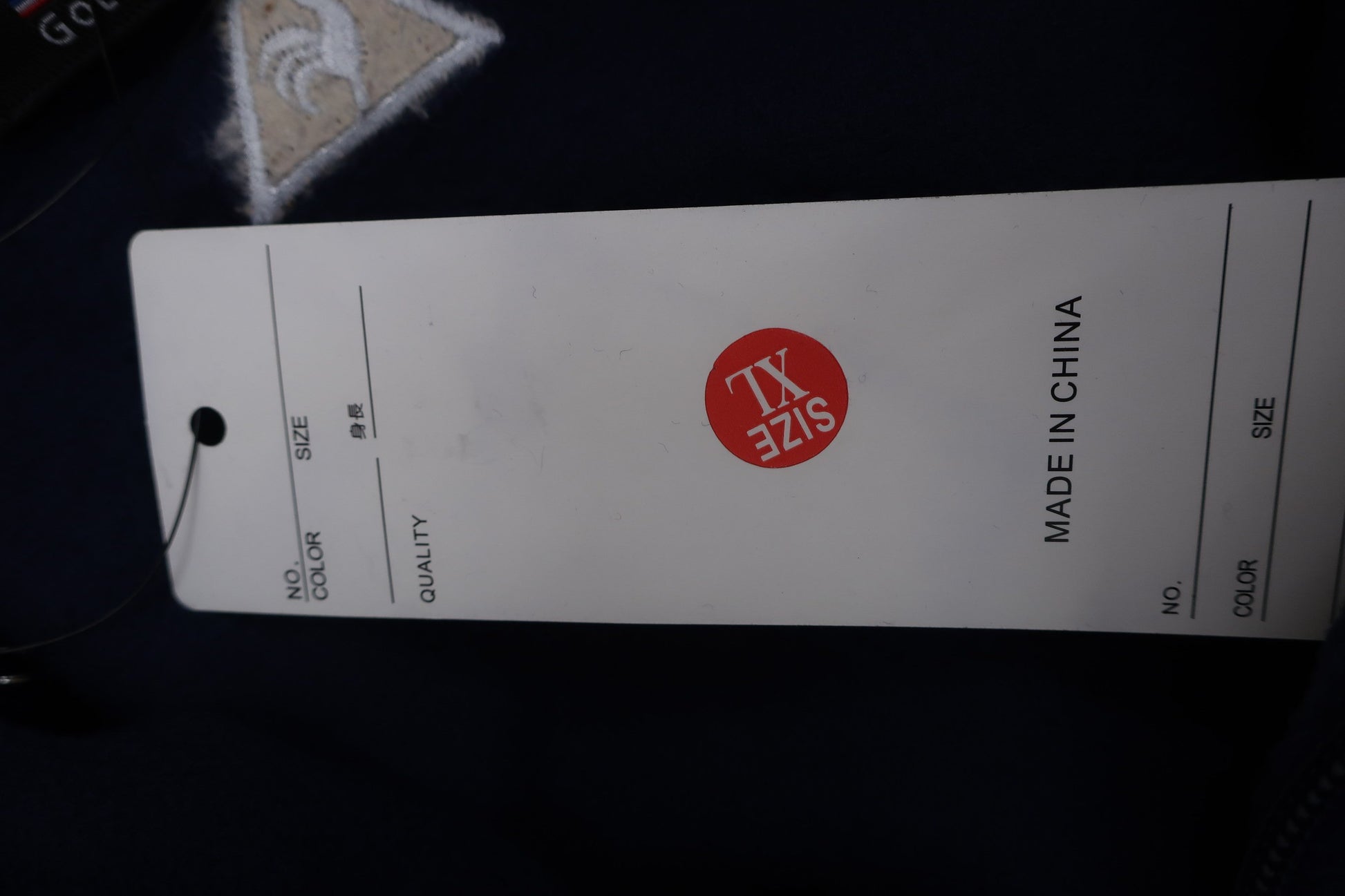 le coq sportif(ルコックスポルティフ) ハーフジップフリースジャケット ネイビー メンズ XL N-9