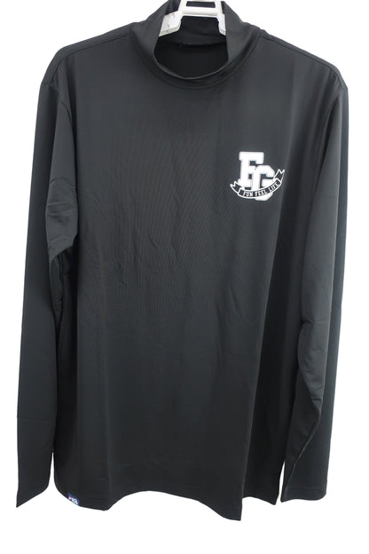 FILA GOLF(フィラゴルフ) ハイネックシャツ 黒 メンズ L N-1
