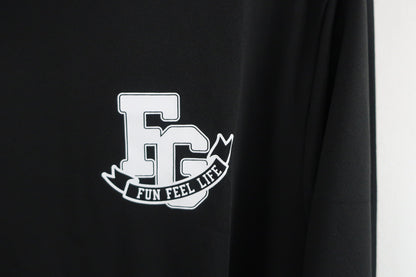FILA GOLF(フィラゴルフ) ハイネックシャツ 黒 メンズ L N-2
