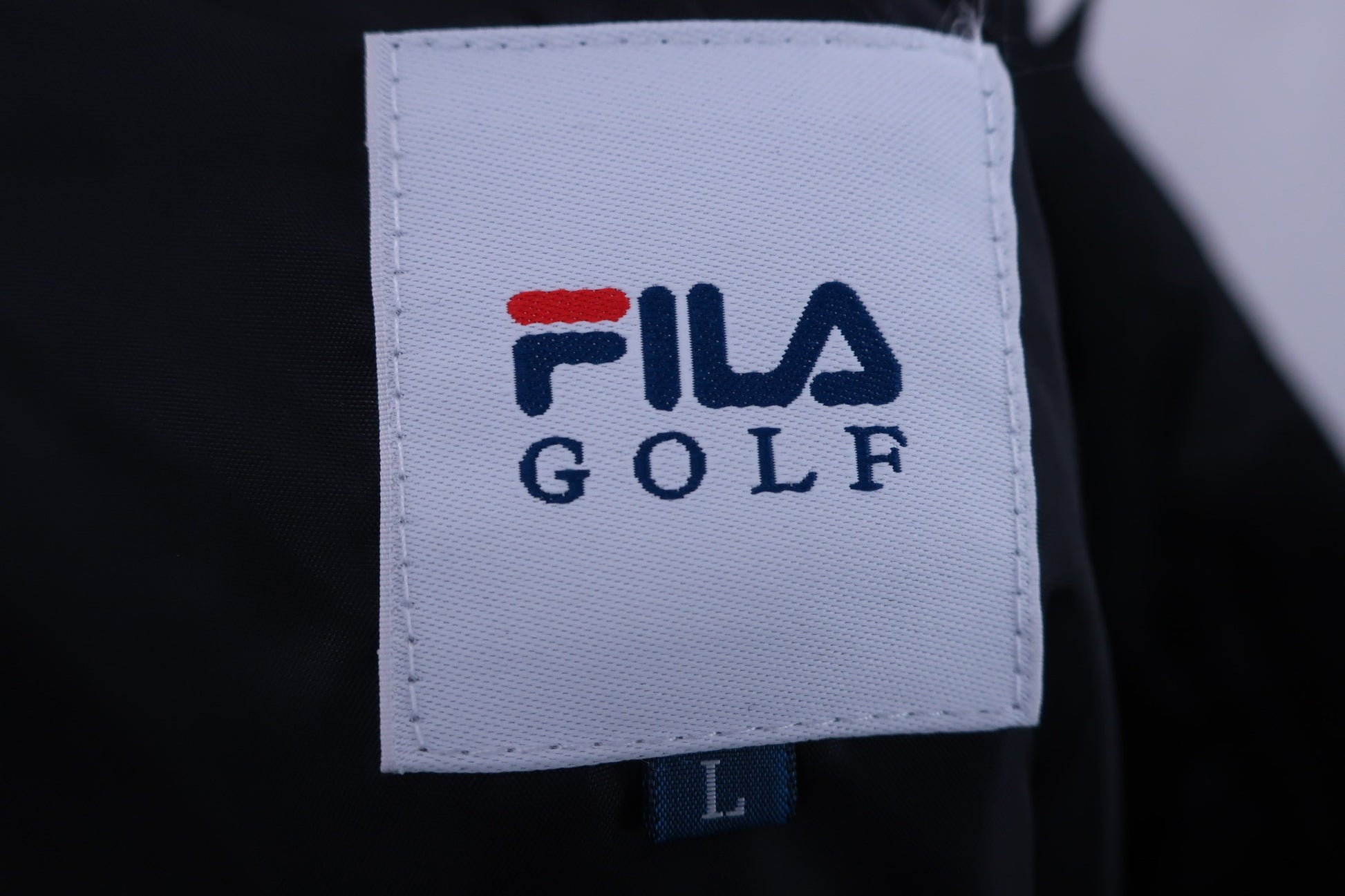 FILA GOLF(フィラゴルフ) ナイロンパンツ 黒 メンズ L N-7
