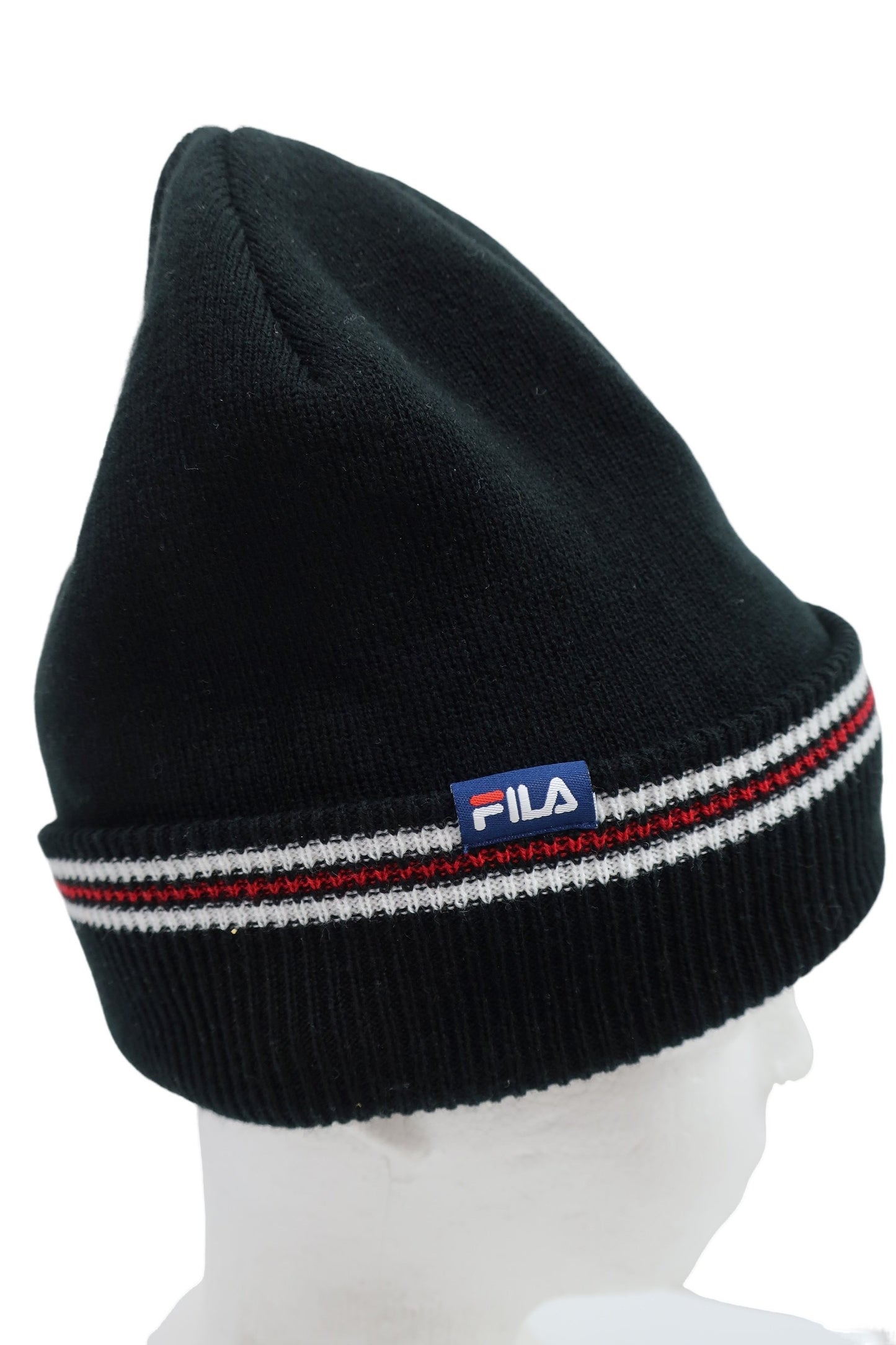 FILA GOLF(フィラゴルフ) ニット帽 黒 メンズ フリーサイズ N-4