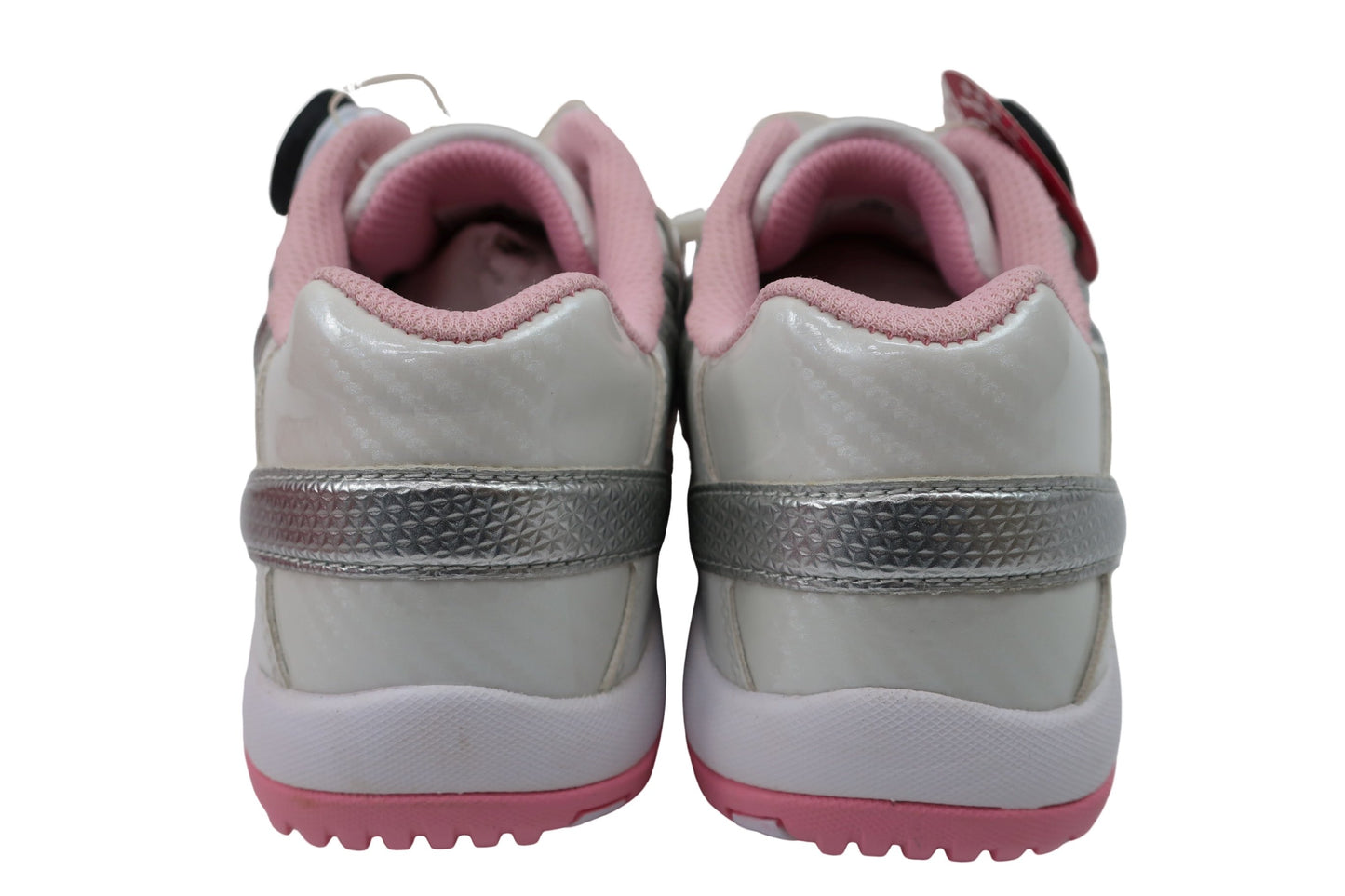 GRAND ZERO ダイヤル式ゴルフシューズ 白ピンク レディース 23.5cm GZS-017L N-3